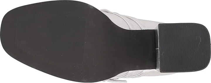 MIA Neela High Women's Heels Silver : 7.5 M, Leather - Image 3