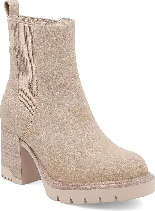 MIA Novie Women's Boots Sand : 9 M, Leather/Suede