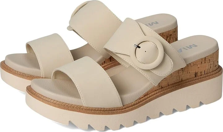MIA Odal Women's Dress Sandals Seashell 1 : 10 M, Suede