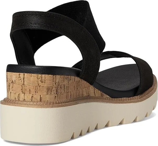 MIA Olany Women's Wedge Shoes Black : 8.5 M, Faux Leather - Image 4