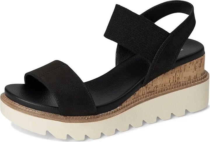 MIA Olany Women's Wedge Shoes Black : 8.5 M, Faux Leather - Image 5