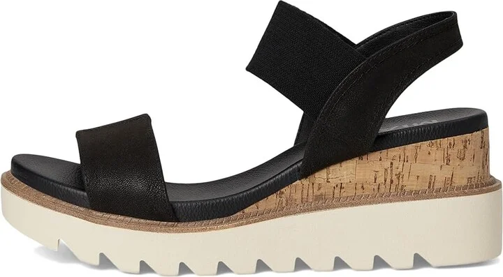 MIA Olany Women's Wedge Shoes Black : 8.5 M, Faux Leather - Image 6