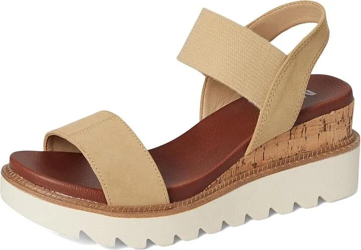 MIA Olany Women's Wedge Shoes Natural : 9 M, Faux Leather - Image 5