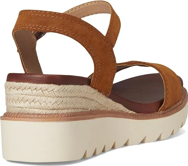 MIA Ophidia Women's Wedge Shoes Cognac : 9 M, Suede - Image 4