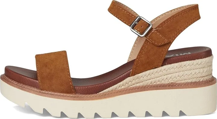 MIA Ophidia Women's Wedge Shoes Cognac : 9 M, Suede - Image 6