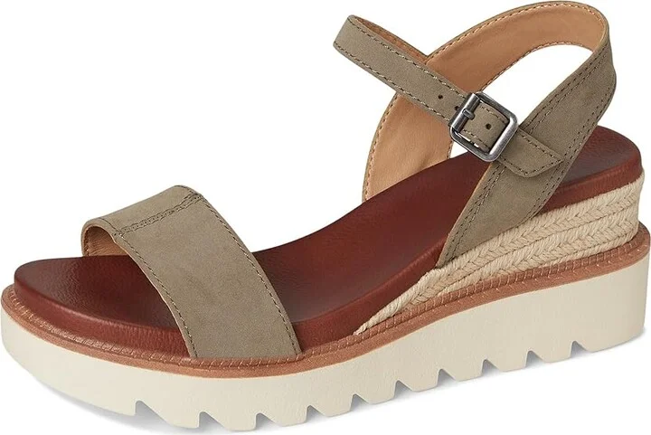 MIA Ophidia Women's Wedge Shoes Cognac : 9 M, Suede - Image 11