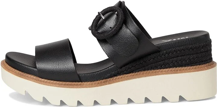 MIA Orla Women's Wedge Shoes Black : 8.5 M, Leather/Synthetic - Image 6