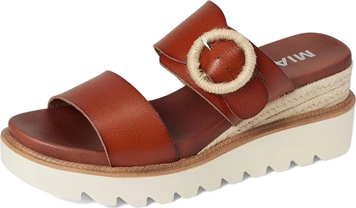 MIA Orla Women's Wedge Shoes Black : 8.5 M, Leather/Synthetic - Image 11