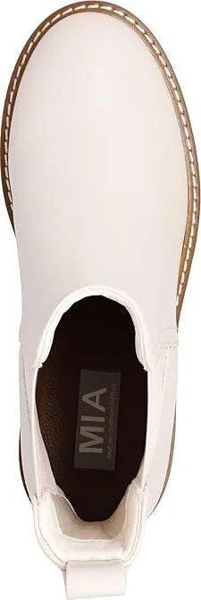 MIA Parker Women's Flat Shoes Ecru : 8 M, Leather/Synthetic - Image 2
