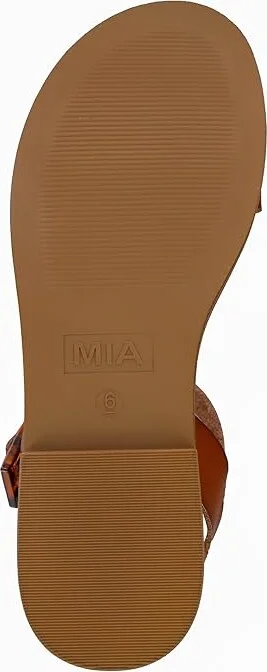 MIA Peyton Women's Boots Cognac : 6.5 M, Leather - Image 3