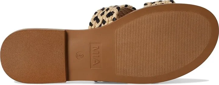 MIA Poet Women's Wedge Shoes Natural/Black : 10 M, Synthetic - Image 3
