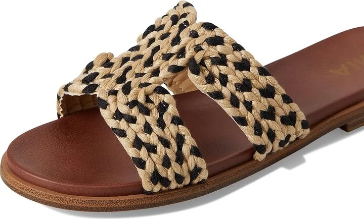 MIA Poet Women's Wedge Shoes Natural/Black : 10 M, Synthetic - Image 7