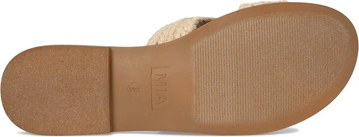 MIA Poet Women's Wedge Shoes Natural/Black : 10 M, Synthetic - Image 9