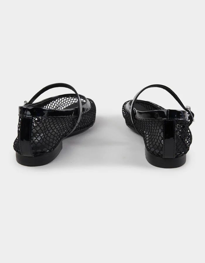MIA Rayza Womens Mesh Ballet Flats - Image 4