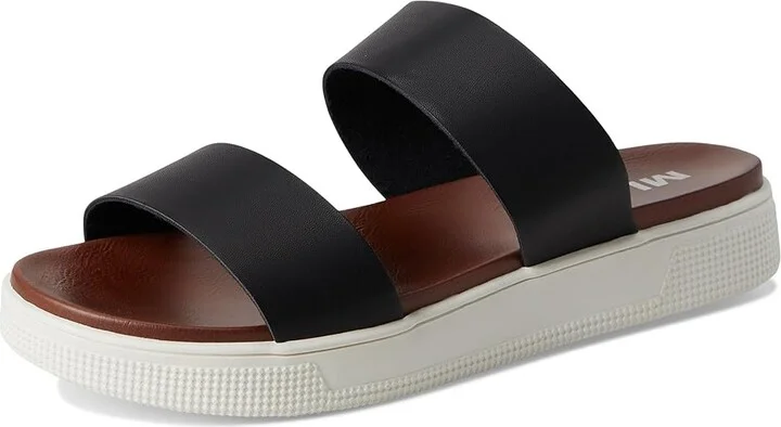 MIA Saige Women's Sandals Black : 9 M, Faux Leather - Image 5