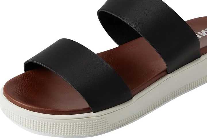 MIA Saige Women's Sandals Black : 9 M, Faux Leather - Image 7
