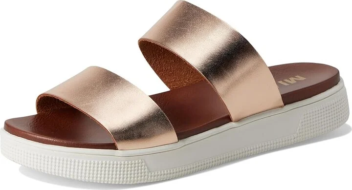 MIA Saige Women's Sandals Rose Gold : 6 M, Faux Leather - Image 5