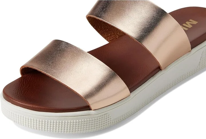 MIA Saige Women's Sandals Rose Gold : 6 M, Faux Leather - Image 7