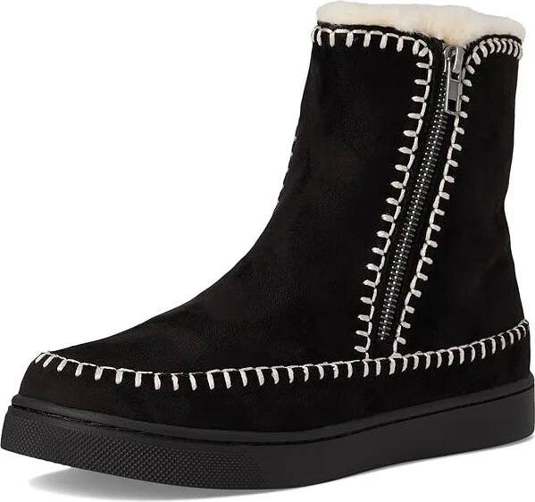 MIA Stormie Women's Boots Black : 7 M, Rubber/Suede - Image 5
