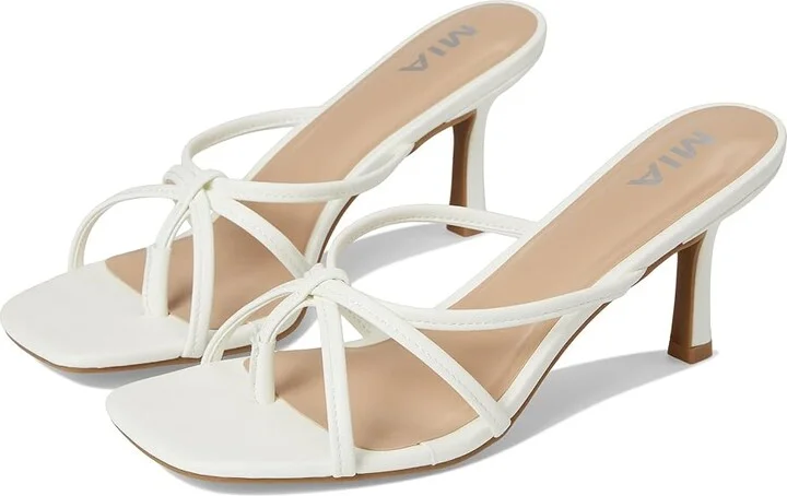 MIA Sybel Women's Sandals White : 10 M