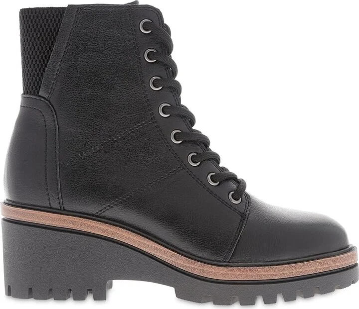 MIA Symth Women's Boots Black : 7.5 M, Leather - Image 5