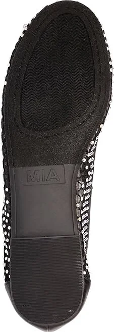 MIA Unica Women's Flat Shoes Black : 10 M, Mesh - Image 3