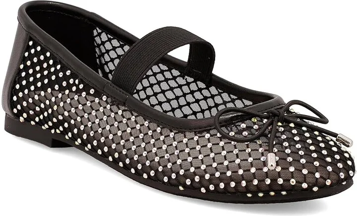 MIA Unica Women's Flat Shoes Black : 10 M, Mesh