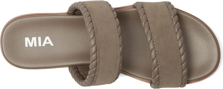 MIA Vada Women's Sandals Taupe : 9 M, Faux Leather - Image 2