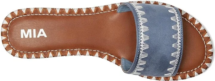 MIA Vanett Women's Sandals Denim Blue : 7.5 M - Image 2
