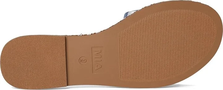 MIA Vanett Women's Sandals Denim Blue : 7.5 M - Image 3