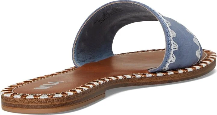 MIA Vanett Women's Sandals Denim Blue : 7.5 M - Image 4