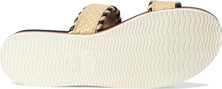 MIA Vella Women's Sandals Natural/Brown : 6.5 M, Faux Leather - Image 3