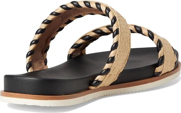 MIA Vella Women's Sandals Natural/Brown : 6.5 M, Faux Leather - Image 4