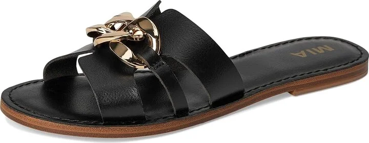 MIA Venetia Women's Wedge Shoes Black : 6.5 M, Faux Leather - Image 5