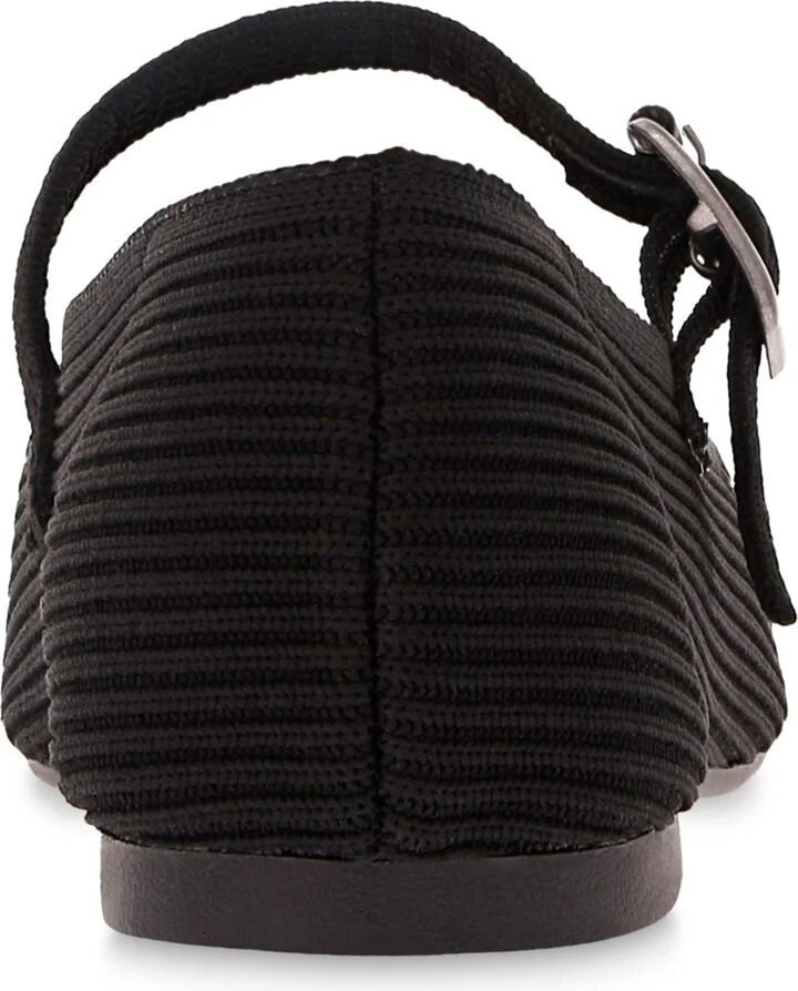 Mia Women's Brita Mary-Jane Round Toe Knit Flats - Image 7