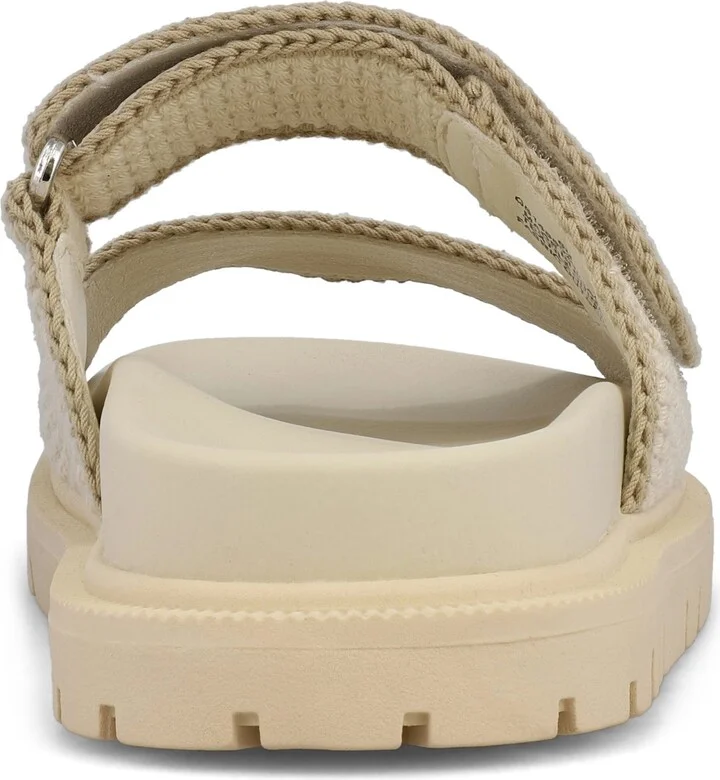 Mia Women's Gabri Double Strap Slip-On Slide Sandals - Bone, Sand - Image 3
