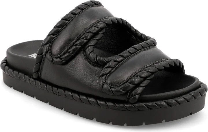 Mia Women's Gemi Double Strap Slip-On Sandals