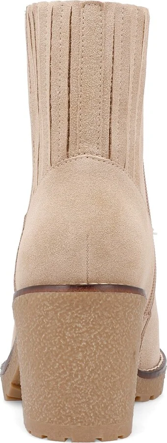 Mia Women's Harlow Lug-Sole Block-Heel Chelsea Booties - Image 3