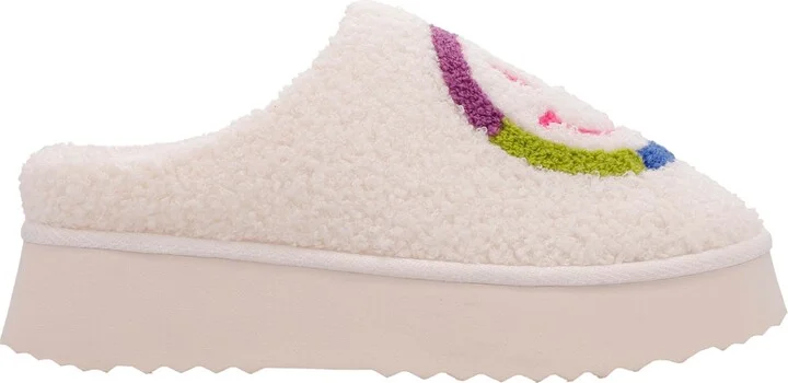 Mia Women's Icicle Slip-On Cozy Shearling Platform Slippers - Image 2