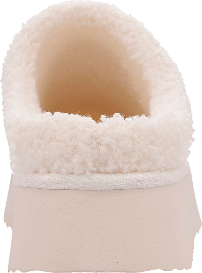Mia Women's Icicle Slip-On Cozy Shearling Platform Slippers - Image 3