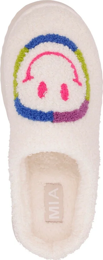Mia Women's Icicle Slip-On Cozy Shearling Platform Slippers - Image 4