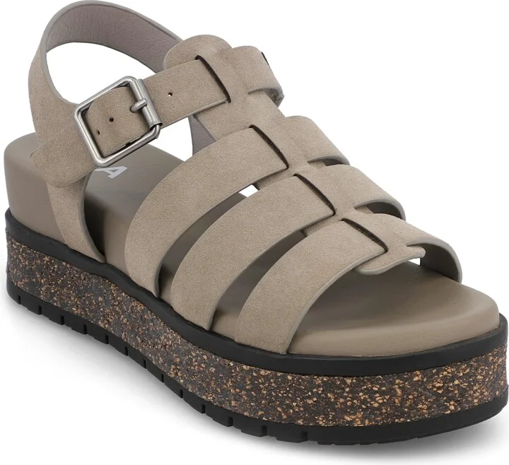 Mia Women's Kaja Fisherman Round Toe Sandals