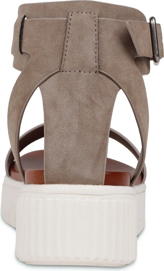 Mia Women's Lunna Round Toe Platform Sandals - Image 3