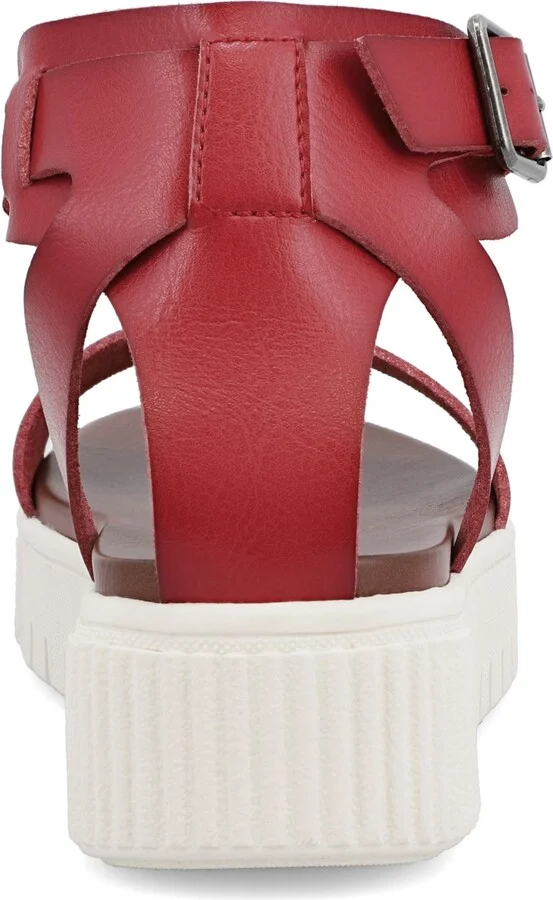 Mia Women's Lunna Round Toe Platform Sandals - Image 7