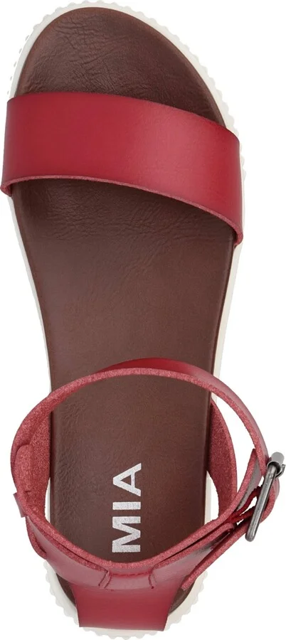 Mia Women's Lunna Round Toe Platform Sandals - Image 8