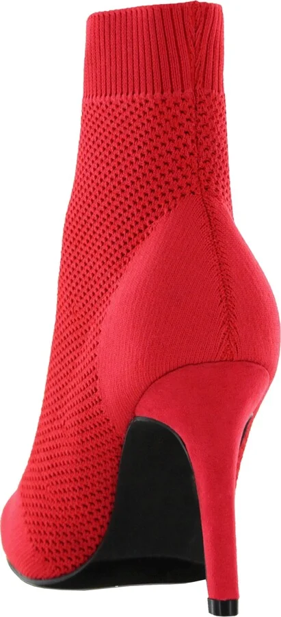 Mia Women's Mckinley Stiletto Knit Dress Booties - Image 3