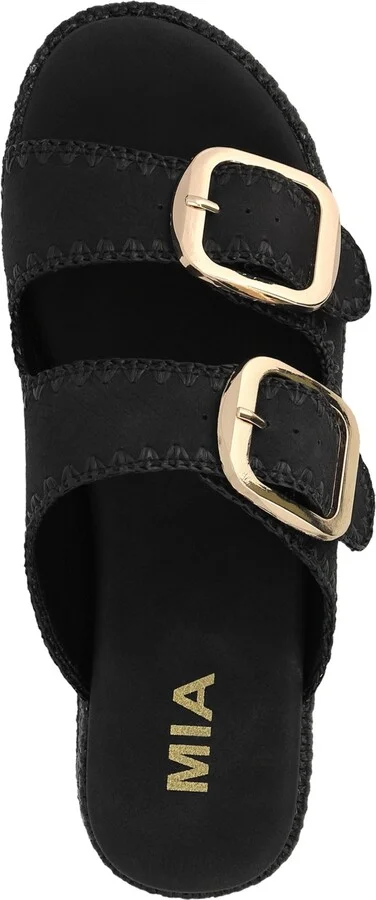 Mia Women's Mieko Flatform Slip-On Slide Sandals - Image 4