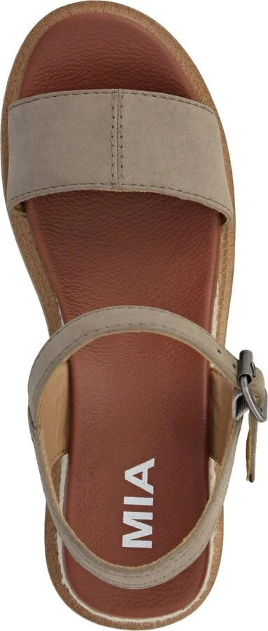 Mia Women's Ophidia Round Toe Wedge Sandals - Image 4