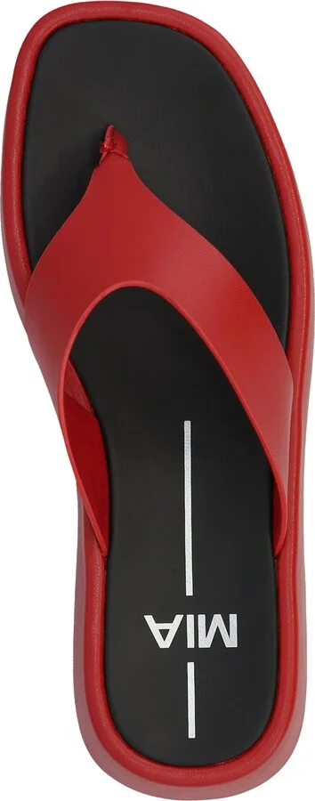 Mia Women's Pamelia Thong Round Toe Sandals - Image 8