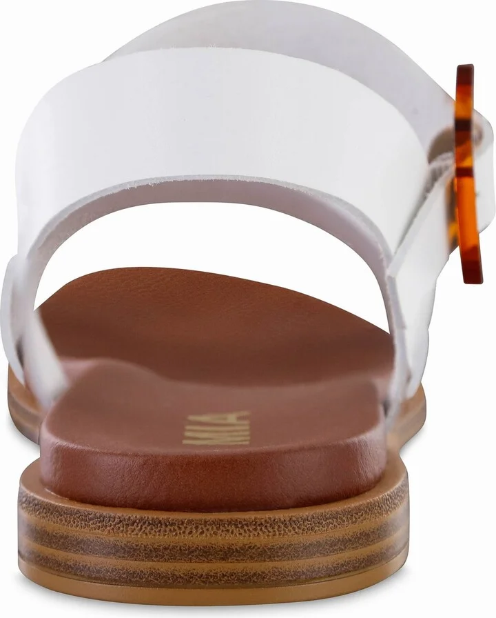 Mia Women's Peyton Round Toe Flat Sandals - Image 3